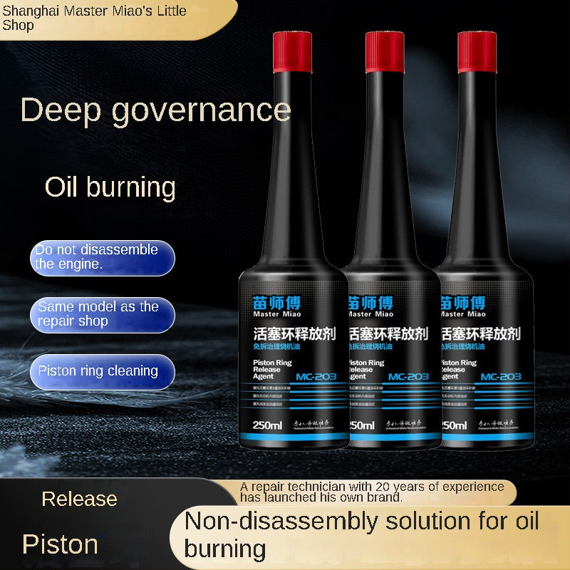 Master Miao Engine Care Additive, Sludge & Carbon Cleaner, Improve Engine Performance & Reduce Oil Burn